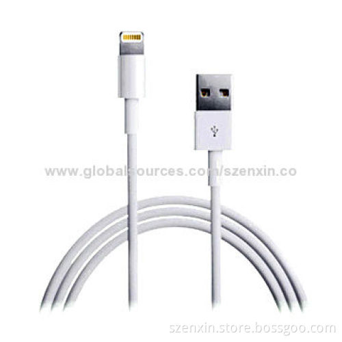 Factory wholesale best selling colorful USB cable for iPhone 5, support latest iOS version 7